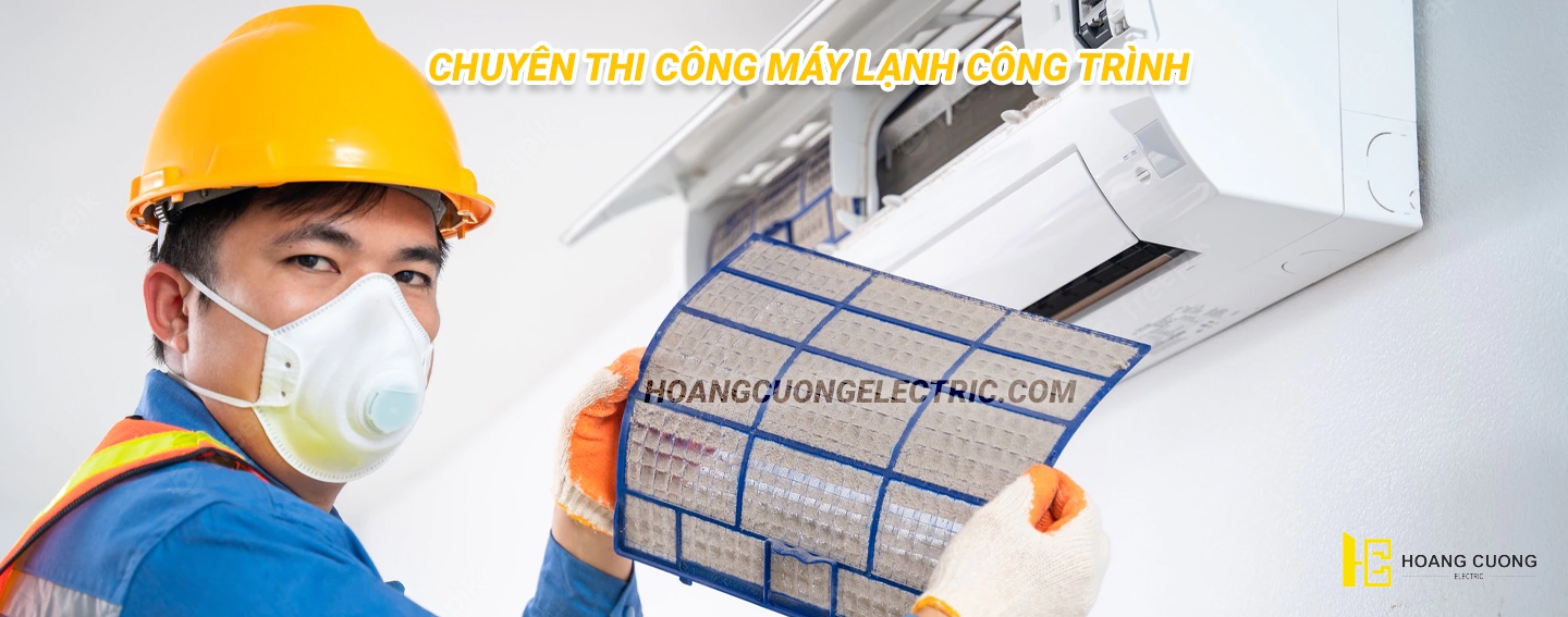 thi công máy lạnh công trình