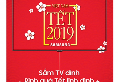 Chương trình ưu đãi đặc biệt “Thấy Tết lớn, mừng Tết lớn” khi mua các sản phẩm SmartTV của Samsung