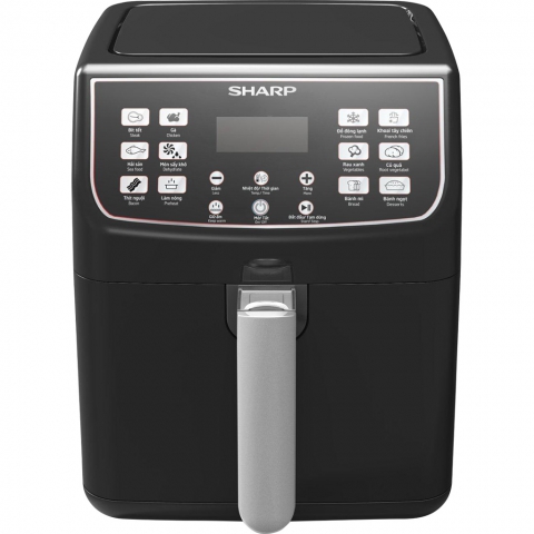 NỒI CHIÊN KHÔNG DẦU SHARP KF-AF55EV-BK