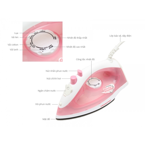 BÀN ỦI PHILIPS HD-1172