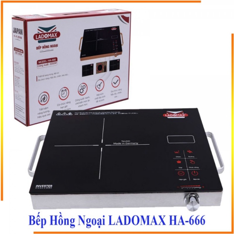 Bếp đơn hồng ngoại Ladomax HA-666