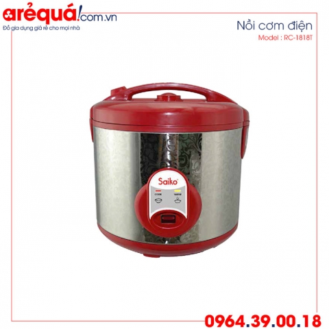 NỒI CƠM CÀI SAIKO RC-1818T(1.8L)